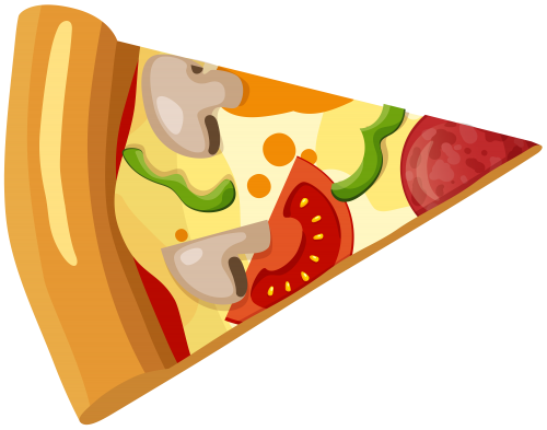 Pizza Slice PNG Clip Art - High-quality PNG Clipart Image in cattegory Fast Food PNG / Clipart from ClipartPNG.com