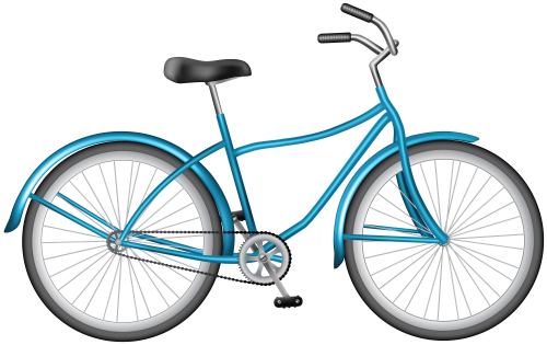 Plue Bicycle PNG Clipart Image - High-quality PNG Clipart Image in cattegory Transport PNG / Clipart from ClipartPNG.com