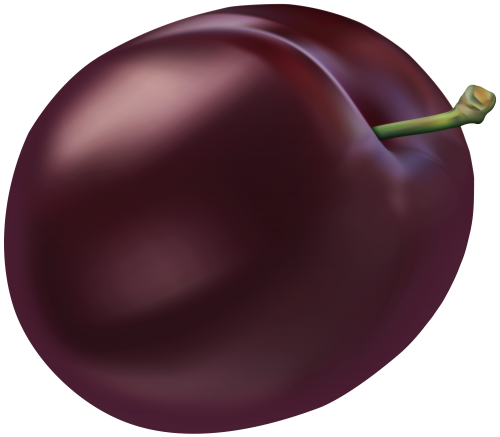 Plum PNG Clip Art - High-quality PNG Clipart Image in cattegory Fruits PNG / Clipart from ClipartPNG.com