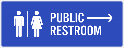 Public Restroom PNG Clip Art - High-quality PNG Clipart Image in cattegory Signs PNG / Clipart from ClipartPNG.com