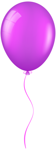 Purple Balloon PNG Clip Art - High-quality PNG Clipart Image in cattegory Balloons PNG / Clipart from ClipartPNG.com