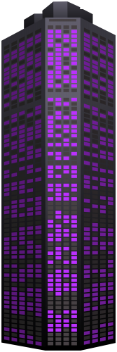 Purple Skyscraper PNG Clip Art - High-quality PNG Clipart Image in cattegory Buildings PNG / Clipart from ClipartPNG.com