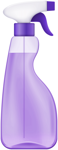 Purple Spray Cleaner PNG Clip Art - High-quality PNG Clipart Image in cattegory Cleaning Tools PNG / Clipart from ClipartPNG.com
