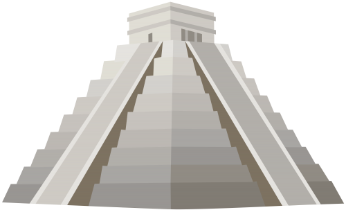 Pyramid of Kukulcan PNG Clip Art - High-quality PNG Clipart Image in cattegory World Landmarks PNG / Clipart from ClipartPNG.com