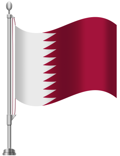 Qatar Flag PNG Clip Art - High-quality PNG Clipart Image in cattegory Flags PNG / Clipart from ClipartPNG.com