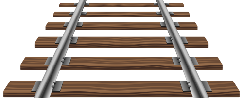 Rails PNG Clip Art Image - High-quality PNG Clipart Image in cattegory Transport PNG / Clipart from ClipartPNG.com