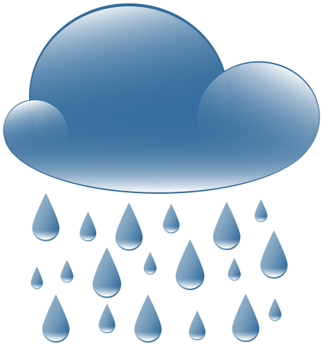 Rain Cloud Weather Icon PNG Clip Art - High-quality PNG Clipart Image in cattegory Weather PNG / Clipart from ClipartPNG.com