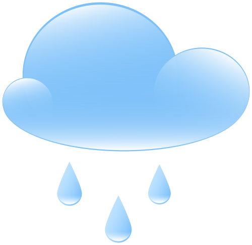 Rainy Cloud Weather Icon PNG Clip Art - High-quality PNG Clipart Image in cattegory Weather PNG / Clipart from ClipartPNG.com