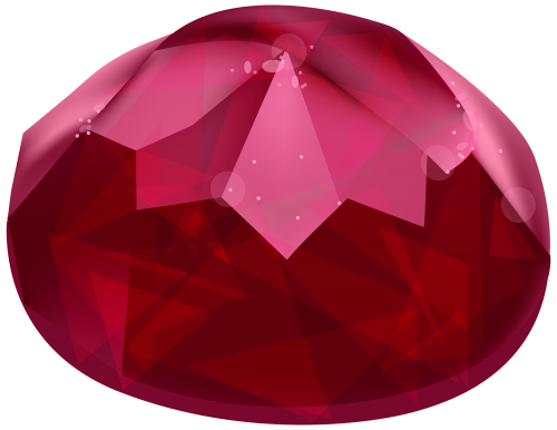 Red Diamond Gem PNG Clipart - High-quality PNG Clipart Image in cattegory Gems PNG / Clipart from ClipartPNG.com