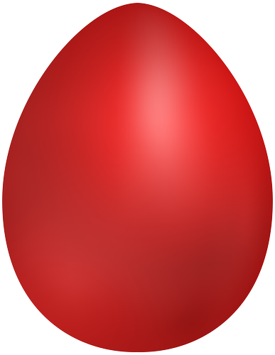 Red Easter Egg PNG Clip Art - High-quality PNG Clipart Image in cattegory Easter PNG / Clipart from ClipartPNG.com