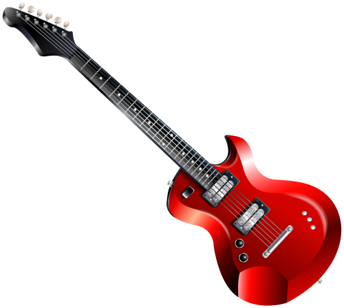 Red Electric Guitar PNG Clipart - High-quality PNG Clipart Image in cattegory Musical Instruments PNG / Clipart from ClipartPNG.com