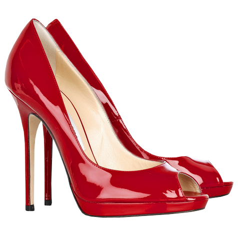 Red Female Heels PNG Clipart - High-quality PNG Clipart Image in cattegory Shoes PNG / Clipart from ClipartPNG.com