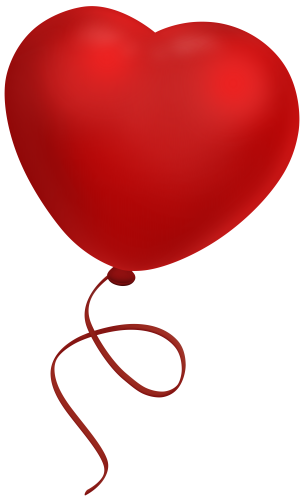 Red Heart Balloon PNG Clipart - High-quality PNG Clipart Image in cattegory Balloons PNG / Clipart from ClipartPNG.com
