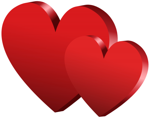 Red Hearts PNG Clipart - High-quality PNG Clipart Image in cattegory Hearts PNG / Clipart from ClipartPNG.com