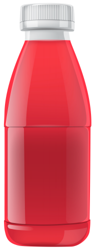 Red Juice Bottle PNG Clipart - High-quality PNG Clipart Image in cattegory Bottles PNG / Clipart from ClipartPNG.com