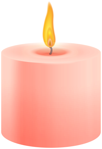Red Pillar Candle PNG Clip Art - High-quality PNG Clipart Image in cattegory Candles PNG / Clipart from ClipartPNG.com