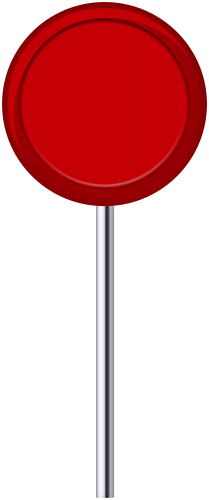 Red Round Sign PNG Clip Art - High-quality PNG Clipart Image in cattegory Signs PNG / Clipart from ClipartPNG.com