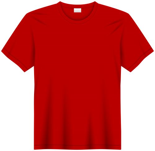 Red T Shirt PNG Clip Art - High-quality PNG Clipart Image in cattegory Clothing PNG / Clipart from ClipartPNG.com