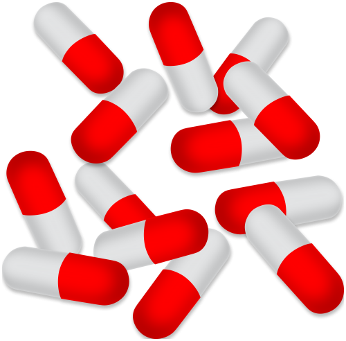 Red White Pills PNG Clip Art - High-quality PNG Clipart Image in cattegory Medicine PNG / Clipart from ClipartPNG.com