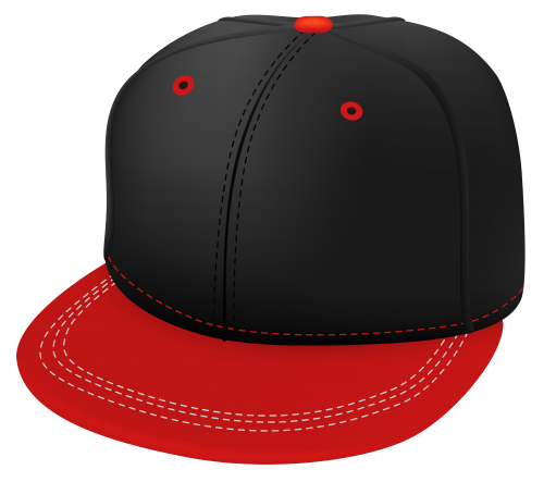 Red and Black Cap PNG Clipart - High-quality PNG Clipart Image in cattegory Hats PNG / Clipart from ClipartPNG.com