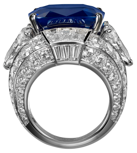 Ring with Blue Diamond PNG Clipart - High-quality PNG Clipart Image in cattegory Jewelry PNG / Clipart from ClipartPNG.com