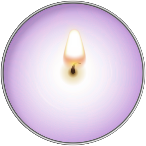 Round Candle PNG Clipart - High-quality PNG Clipart Image in cattegory Candles PNG / Clipart from ClipartPNG.com