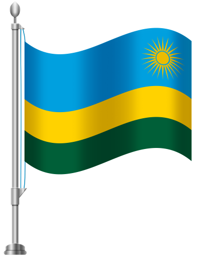 Rwanda Flag PNG Clip Art - High-quality PNG Clipart Image in cattegory Flags PNG / Clipart from ClipartPNG.com