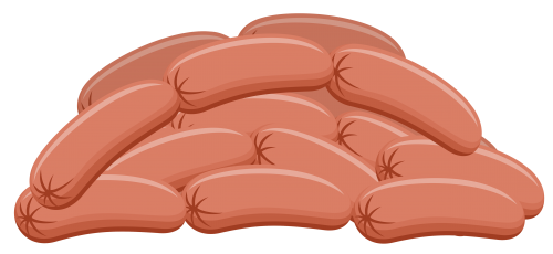 Sausages PNG Clip Art - High-quality PNG Clipart Image in cattegory Meat PNG / Clipart from ClipartPNG.com