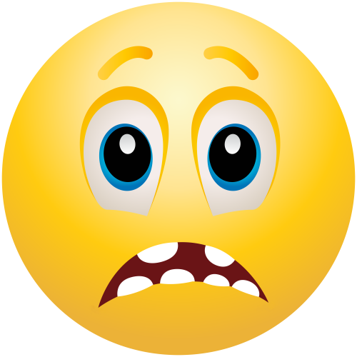 Scared Emoticon PNG Clip Art - High-quality PNG Clipart Image in cattegory Emoticons PNG / Clipart from ClipartPNG.com