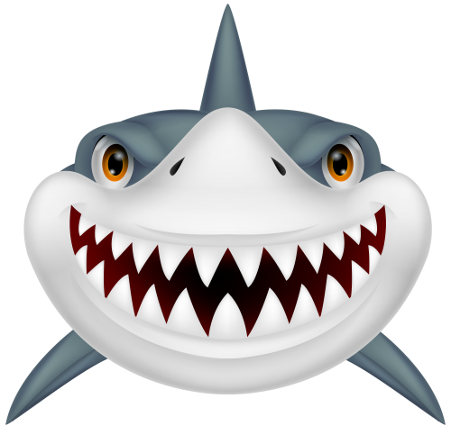Scary Shark PNG Clipart - High-quality PNG Clipart Image in cattegory Underwater PNG / Clipart from ClipartPNG.com