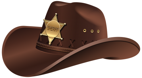 Sheriffs Hat PNG Clip Art - High-quality PNG Clipart Image in cattegory Hats PNG / Clipart from ClipartPNG.com