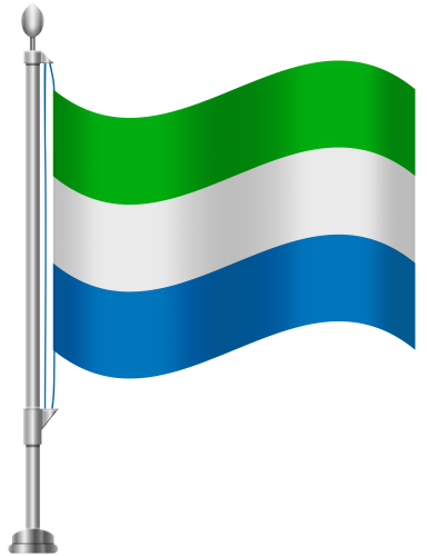 Sierra Leone Flag PNG Clip Art - High-quality PNG Clipart Image in cattegory Flags PNG / Clipart from ClipartPNG.com
