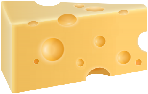 Single Slice Swiss Cheese PNG Image - High-quality PNG Clipart Image in cattegory Food PNG / Clipart from ClipartPNG.com