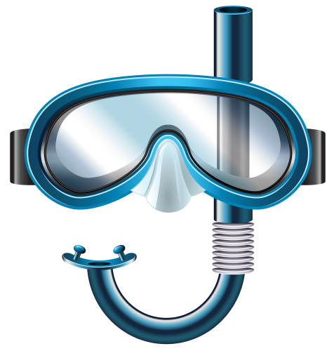 Snorkel Mask PNG Clip Art - High-quality PNG Clipart Image in cattegory Summer PNG / Clipart from ClipartPNG.com