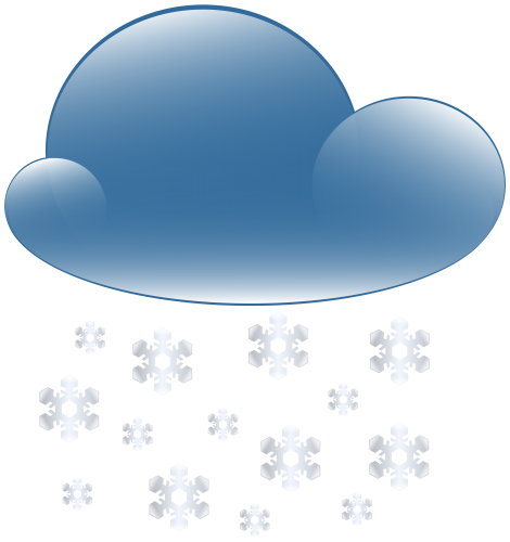 Snowy Cloud Weather Icon PNG Clip Art - High-quality PNG Clipart Image in cattegory Weather PNG / Clipart from ClipartPNG.com