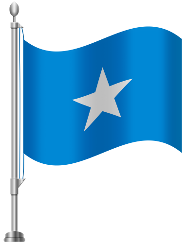 Somalia Flag PNG Clip Art - High-quality PNG Clipart Image in cattegory Flags PNG / Clipart from ClipartPNG.com