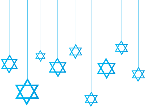 Star of David Hanging Decoration PNG Clip Art - High-quality PNG Clipart Image in cattegory Hanukkah PNG / Clipart from ClipartPNG.com