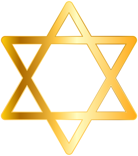 Star of David Yellow PNG Clip Art - High-quality PNG Clipart Image in cattegory Hanukkah PNG / Clipart from ClipartPNG.com