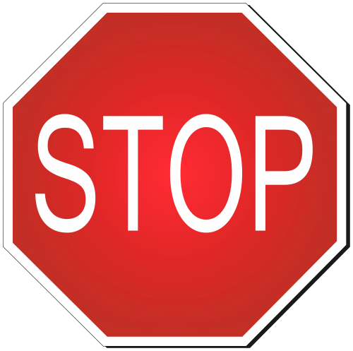 Stop Road Sign PNG Clipart - High-quality PNG Clipart Image in cattegory Road Signs PNG / Clipart from ClipartPNG.com