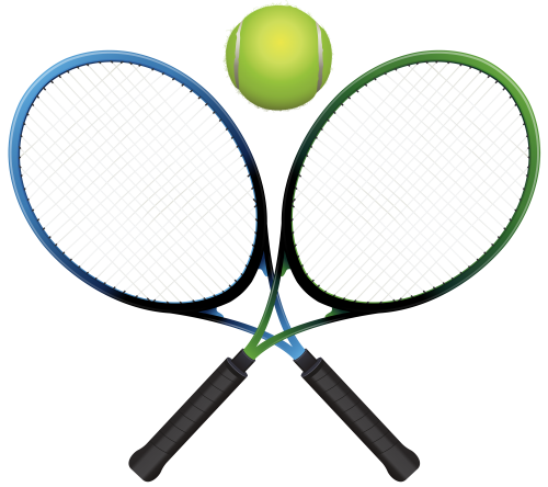 Tennis Rackets and Ball PNG Clipart - High-quality PNG Clipart Image in cattegory Sport PNG / Clipart from ClipartPNG.com