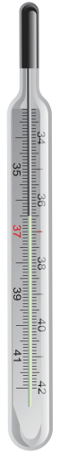 Thermometer PNG Clip Art - High-quality PNG Clipart Image in cattegory Medicine PNG / Clipart from ClipartPNG.com