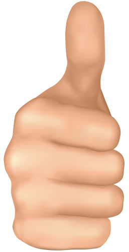 Thumbs Up Hand PNG Clip Art - High-quality PNG Clipart Image in cattegory Hands PNG / Clipart from ClipartPNG.com