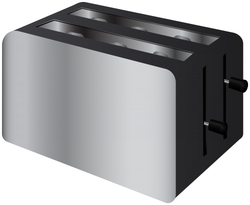 Toaster PNG Clip Art - High-quality PNG Clipart Image in cattegory Home Appliances PNG / Clipart from ClipartPNG.com
