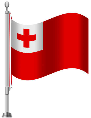 Tonga Flag PNG Clip Art - High-quality PNG Clipart Image in cattegory Flags PNG / Clipart from ClipartPNG.com