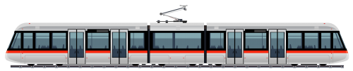 Tram PNG Clipart - High-quality PNG Clipart Image in cattegory Transport PNG / Clipart from ClipartPNG.com