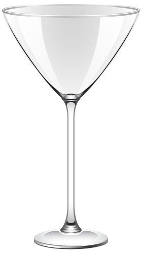 Transparent Cocktail Glass PNG Clipart - High-quality PNG Clipart Image in cattegory Tableware PNG / Clipart from ClipartPNG.com