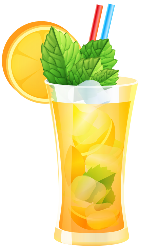 Transparent Orange Cocktail PNG Clipart - High-quality PNG Clipart Image in cattegory Drinks PNG / Clipart from ClipartPNG.com