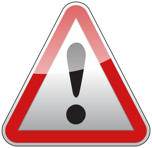Triangle Warning Sign PNG Clipart - High-quality PNG Clipart Image in cattegory Road Signs PNG / Clipart from ClipartPNG.com