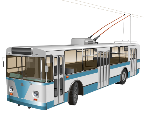 Trolleybus PNG Clipart - High-quality PNG Clipart Image in cattegory Transport PNG / Clipart from ClipartPNG.com