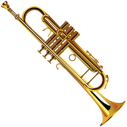 Trumpet PNG Clipart - High-quality PNG Clipart Image in cattegory Musical Instruments PNG / Clipart from ClipartPNG.com